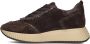 SOFTWAVES Lage Sneakers Dames 8.95.22 Maat: 42 Materiaal: Suède Kleur: Bruin - Thumbnail 2