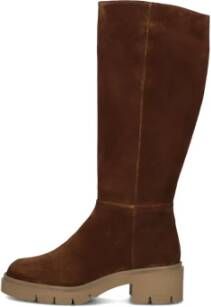 Softwaves Bruine Suède Laarzen voor Herfst Winter