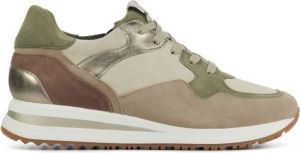 Softwaves Sneakers Dames Lage sneakers Damesschoenen Suède 15.05.01 Oud roze