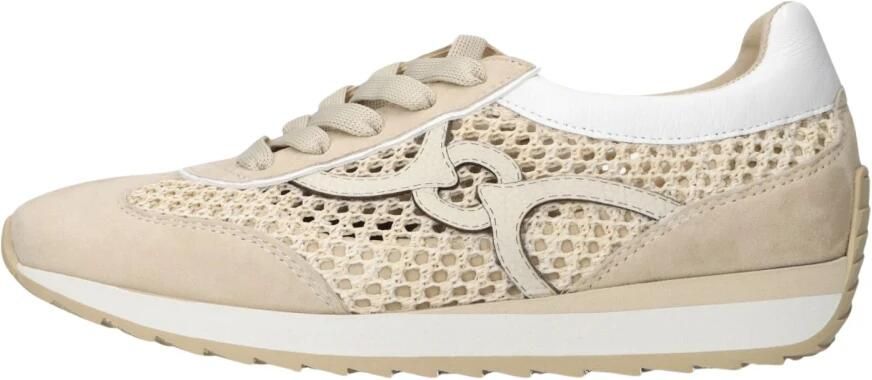 SOFTWAVES Lage Sneakers Dames 9.32.29 Maat: 40 Materiaal: Suède Kleur: Beige - Foto 2