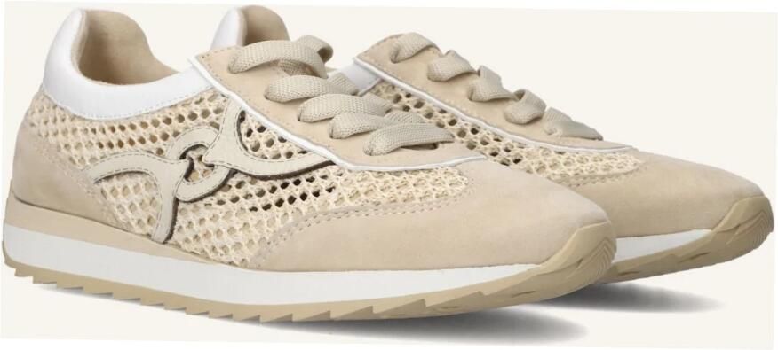 SOFTWAVES Lage Sneakers Dames 9.32.29 Maat: 40 Materiaal: Suède Kleur: Beige - Foto 3