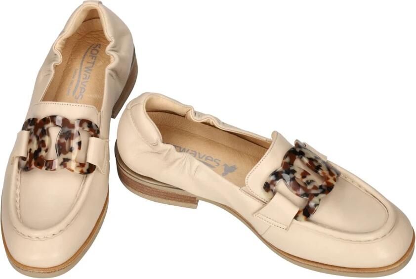Softwaves -Dames crÈme ballerina's & mocassins - Foto 2