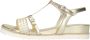 SOFTWAVES Sandalen Dames 7.42.62 Maat: 41 Materiaal: Leer Kleur: Goud - Thumbnail 3