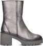 SOFTWAVES Enkellaarsjes Dames 8.88.17 Maat: 39 5 Materiaal: Leer Kleur: Zilver - Thumbnail 2
