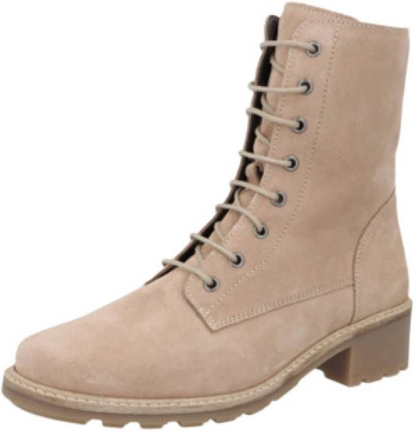 Solidus Beige Winterlaarzen voor dames