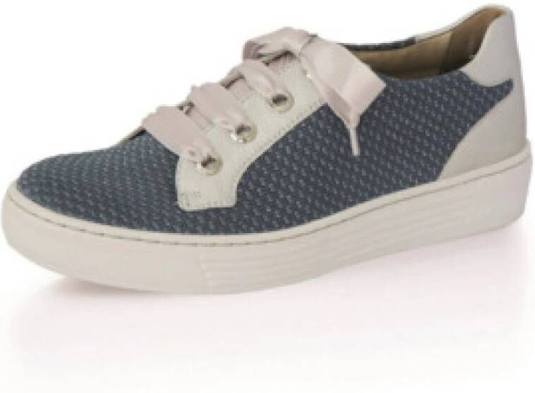 Solidus Blauwe Casual Veterschoen voor Dames