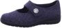 Solidus Blauwe Damesslippers Warm en Comfortabel - Thumbnail 2