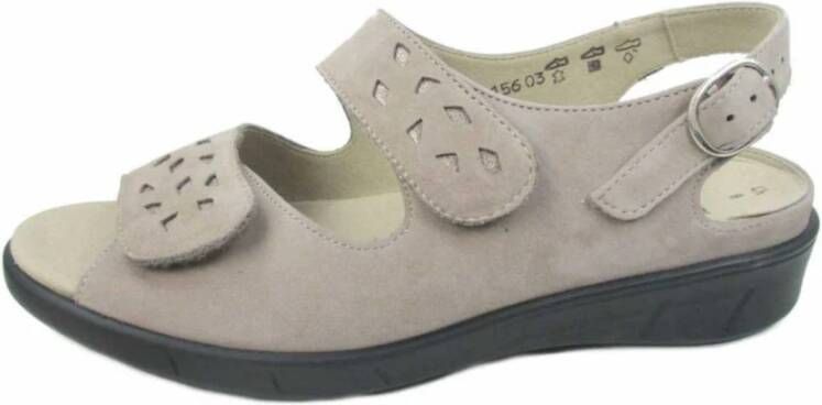 Solidus Blije Beige Sandalen Beige Dames