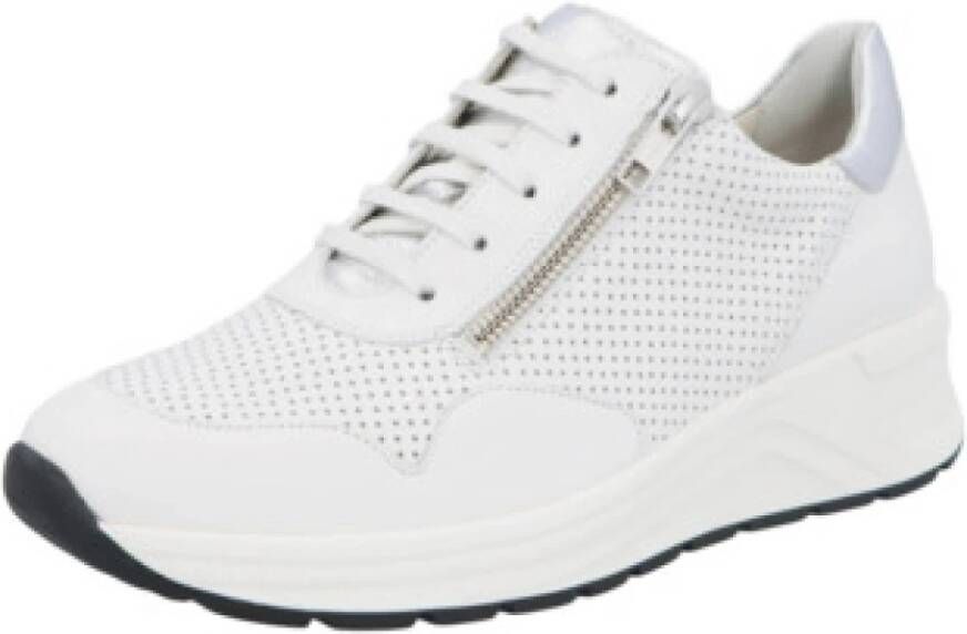 Solidus Casual Veterschoenen in Wit