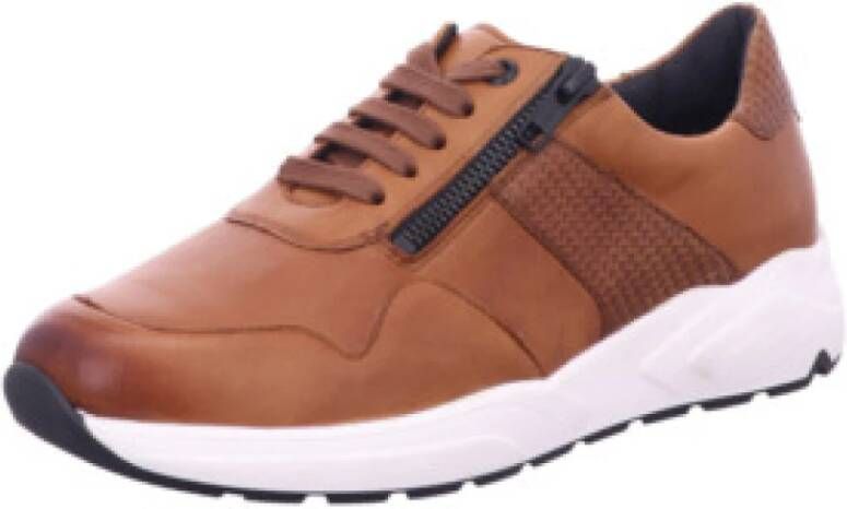 Solidus Casual veterschoenen voor dames in bruin - Foto 3