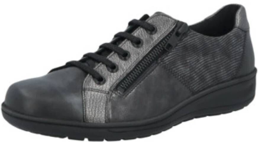 Solidus Casual veterschoenen voor dames in multicolor