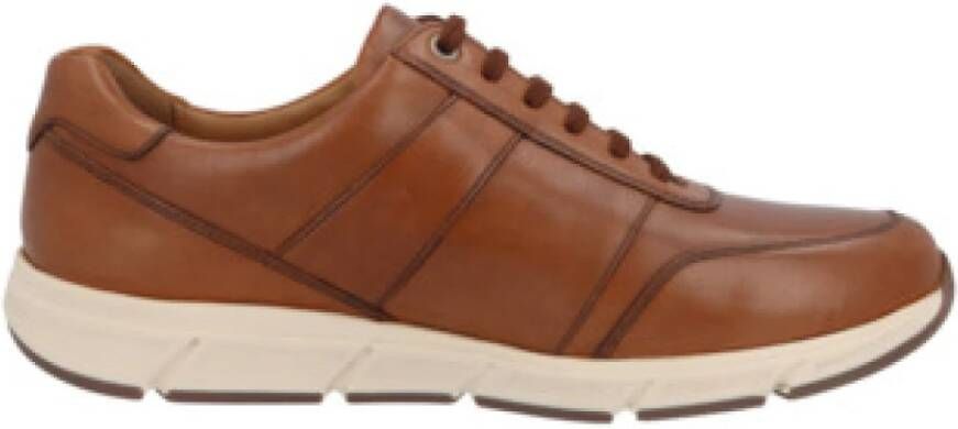 Solidus Casual veterschoenen voor heren in bruin