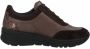 Solidus Nougat Bruine Heren Sneaker - Thumbnail 1
