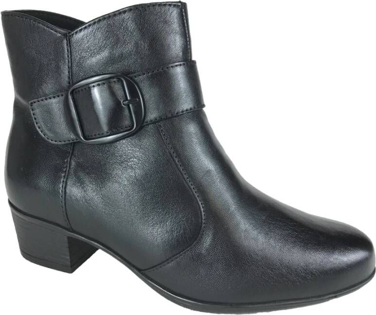 Solidus Solid K dames enkellaarzen gekleed zwart - Foto 2