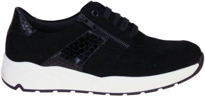 Solidus Sneakers K Leest Zwart Dames