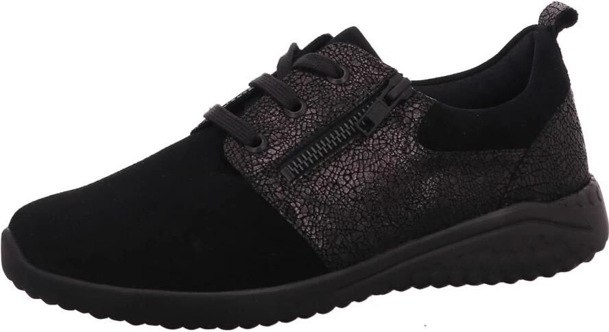 Solidus Zwarte Veterschoenen Kyle Wijdte K - Foto 2