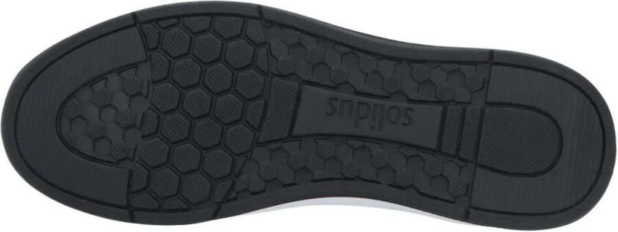 Solidus Dames sneaker Extra breed wijdte K uitneembaar voetbed Artikel 65019.80800 Blauw wit combinatie - Foto 5