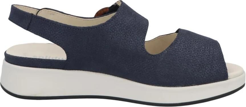 Solidus Dames sandalen Extra breed wijdte K 79105.80804 blauw