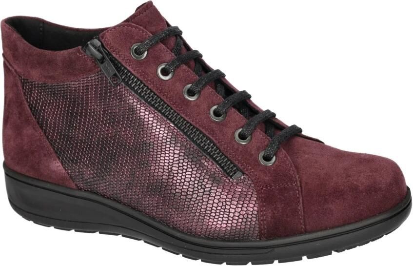 Solidus Solid Dames bordeaux bottines
