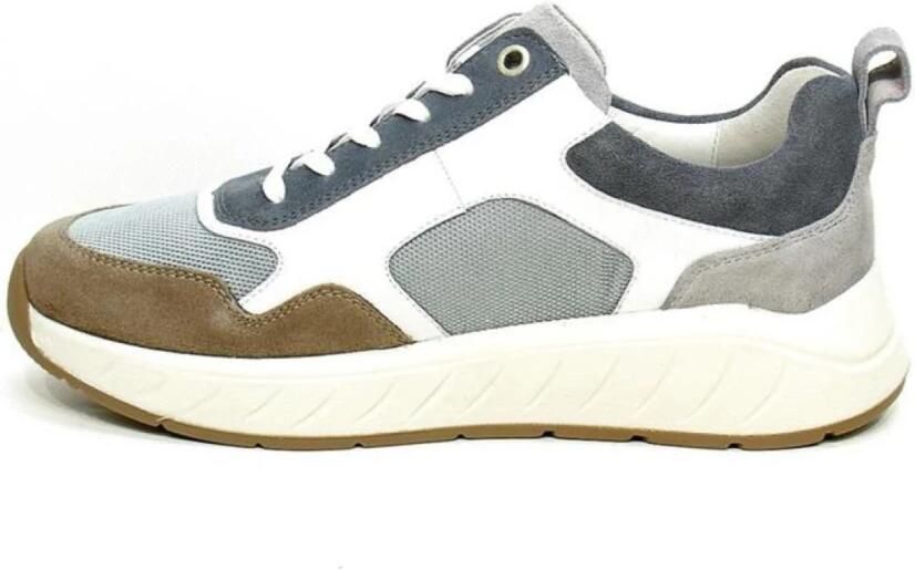 Solidus Solid K heren veterschoenen sportief grijs - Foto 2