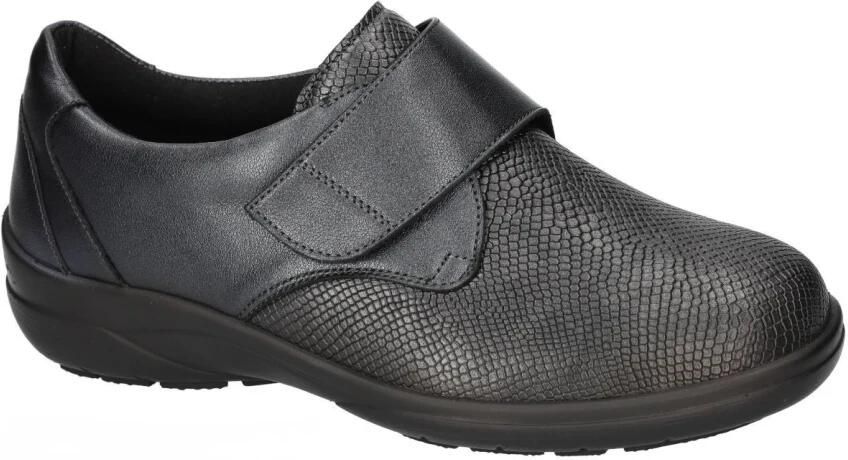 Solidus Solid Dames zwart ballerina's & mocassins