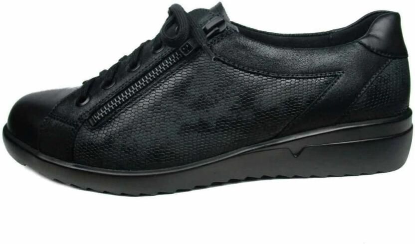 Solidus Veterschoenen Zwart Maren Black Dames