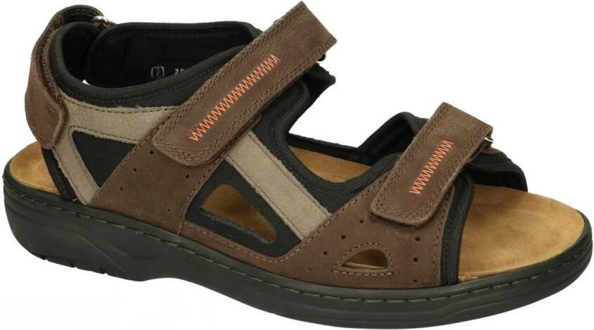 Solidus Heren Sandalen Man Spezial 78068-30448 Donkerbruin - Foto 3