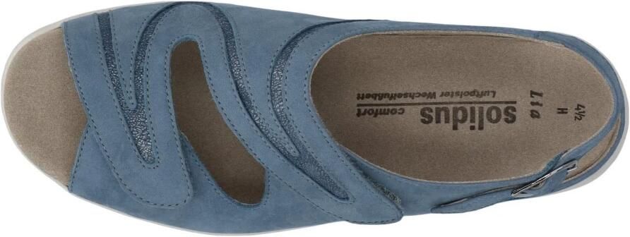 Solidus Dames Sandalen Lia 73043-80447 Jeansblauw - Foto 3