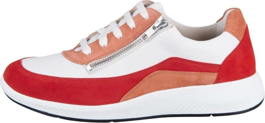 SOLIDUS Sneakers laag oranje rood wit