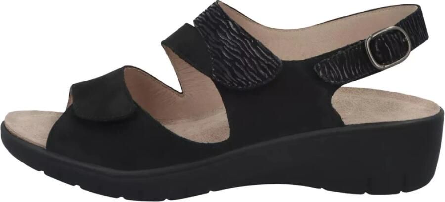 Solidus Sandalen met sleehak