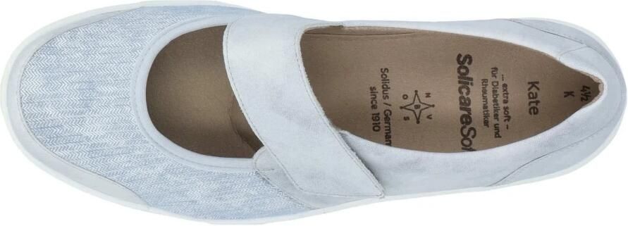 Solidus Dames Instappers & Ballerina's Kate Verona Flex Grey azur Licht Grijs - Foto 5