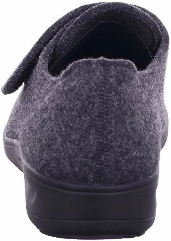 Solidus damespantoffel klittenbandsluiting breed uitneembaar voetbed - Foto 2