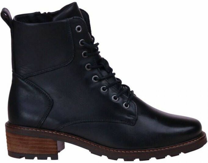 Solidus Veterboots K Leest Zwart Dames