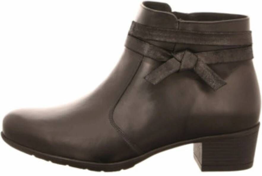 Solidus Zwarte Comfortabele Schoenen