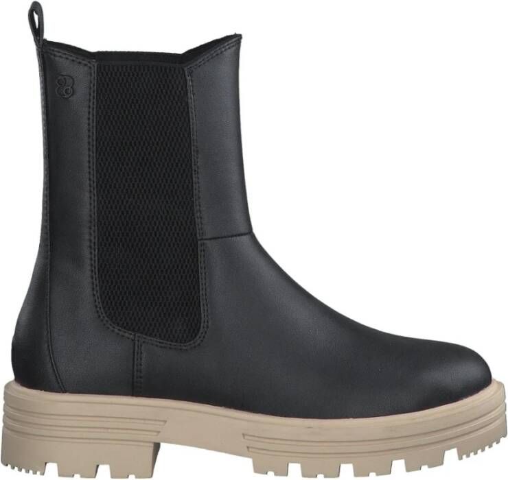 S.Oliver Chelsea-boots met aan beide kanten stretchinzetten