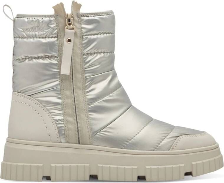 s.Oliver Beige Casual Gesloten Enkellaarsjes Beige Dames