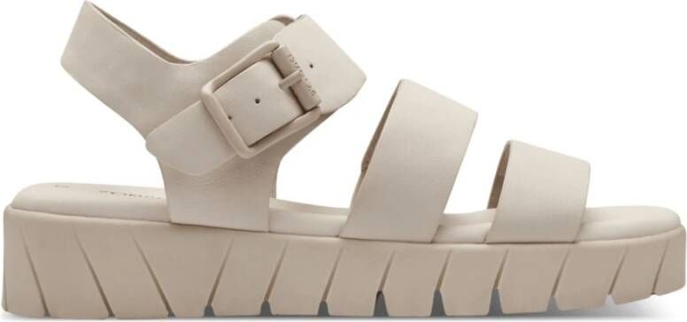 s.Oliver Beige Casual Open Sandalen Beige Dames