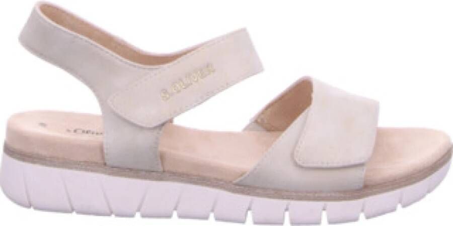 s.Oliver Beige Damessandalen Stijlvol en Comfortabel