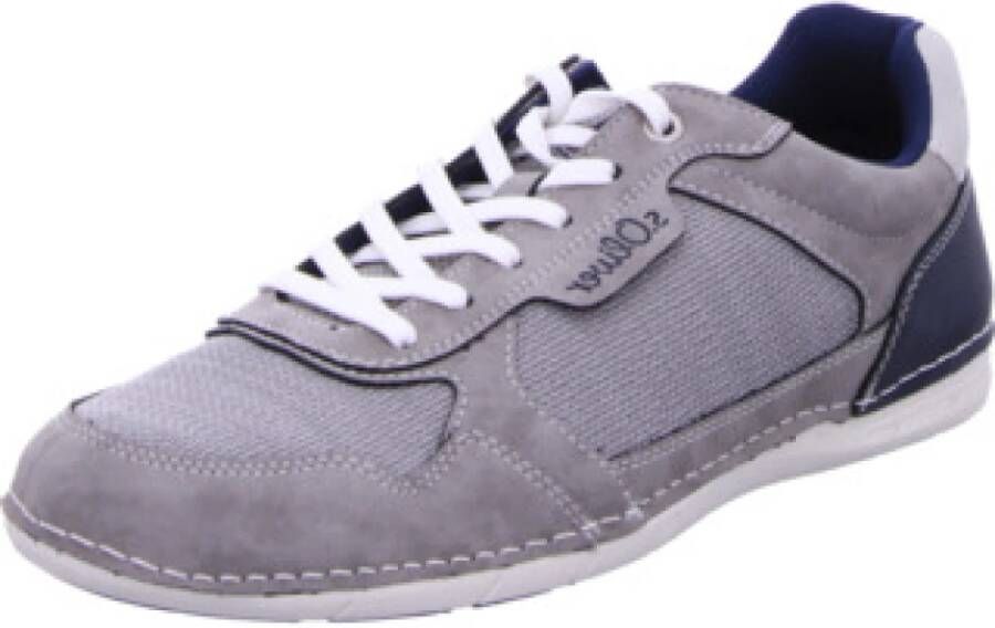 S.Oliver Casual veterschoenen in olijf