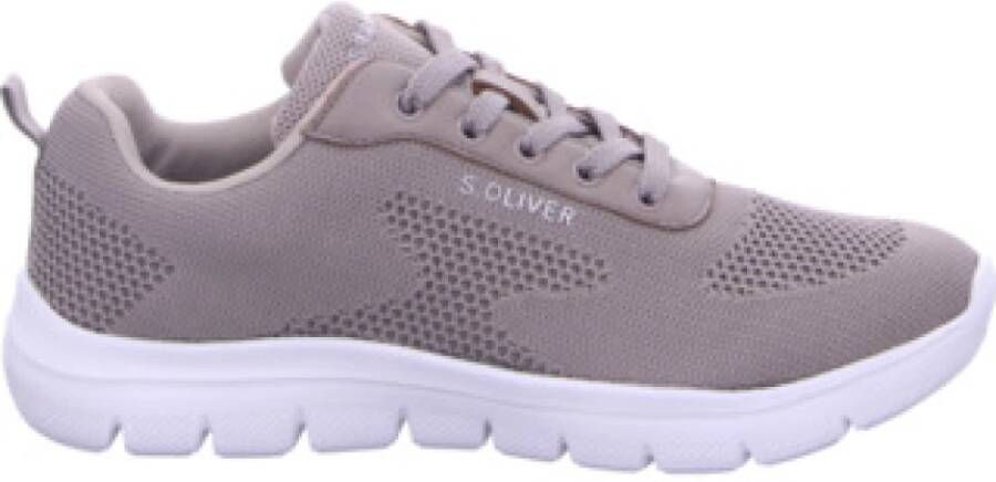 s.Oliver Casual Veterschoenen in Taupe