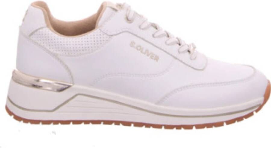 s.Oliver Casual Veterschoenen in Wit