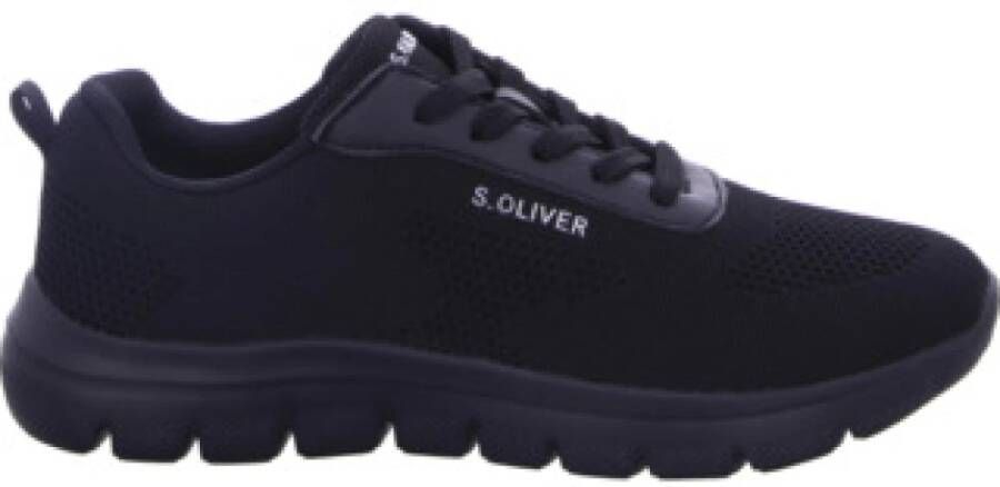 S.Oliver Casual Veterschoenen voor Heren in Zwart