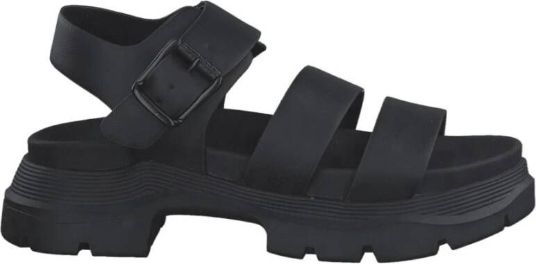 S.Oliver Sandalen zwart Synthetisch - Foto 2