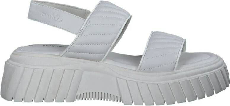 S.Oliver Flat Sandals White Dames