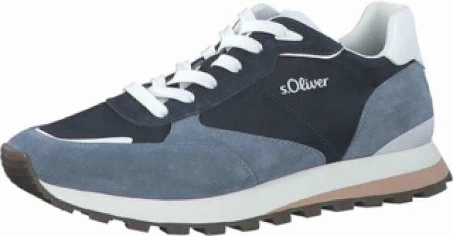 s.Oliver Moderne unikleurige volwassen sneaker