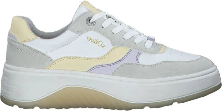 S.Oliver Sneakers Vegan wit Synthetisch - Foto 3