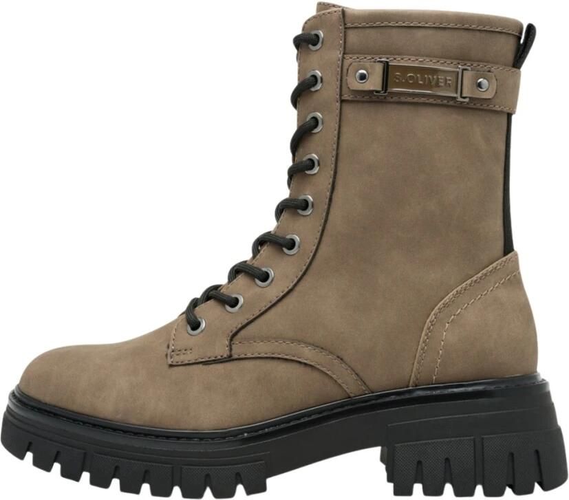 S.Oliver Lace Boot Flat