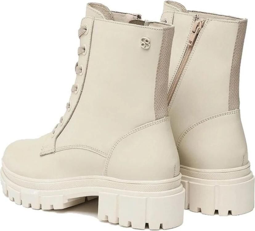 S.Oliver Witte Casual Booties voor Vrouwen