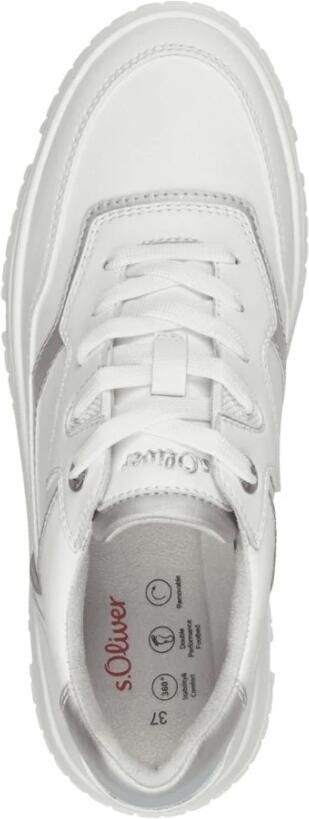 S.Oliver Witte Sneakers voor Vrouwen - Foto 3