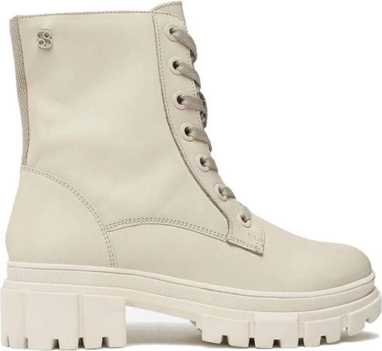 S.Oliver Witte Casual Booties voor Vrouwen